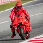 Marquez menyelesaikan putaran pertama di pabrik Ducati dalam tes MotoGP Barcelona