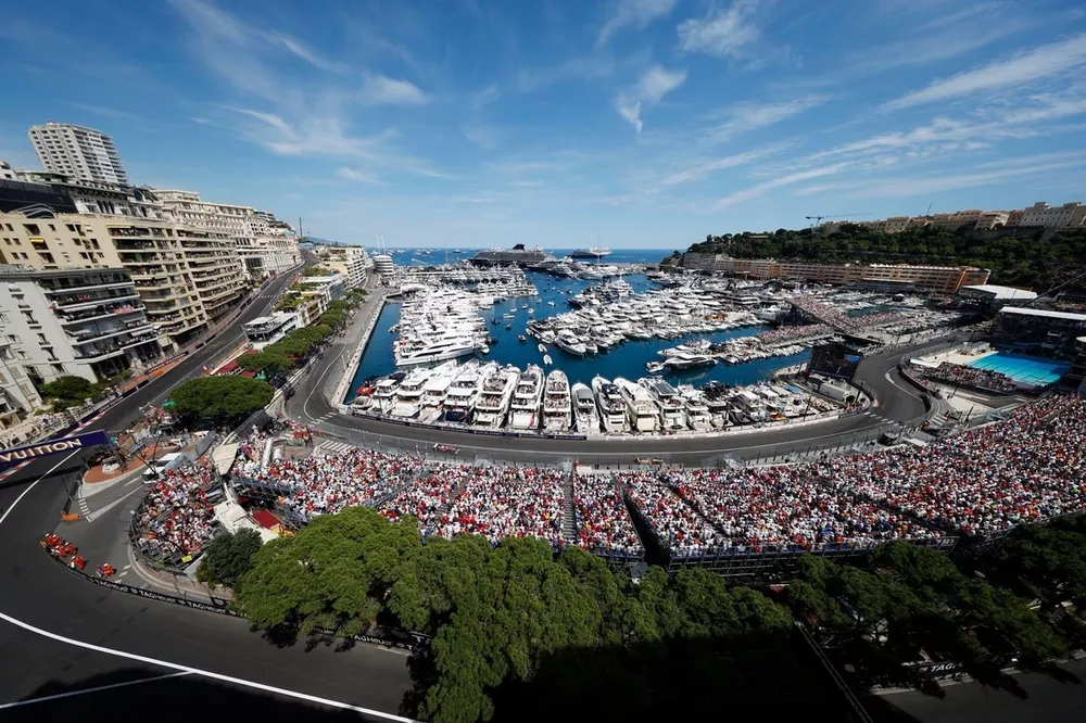 mengubah sirkuit F1 Monaco