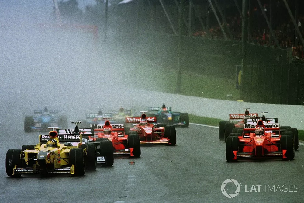GP Belgia 1998: Saat Schumacher berperang